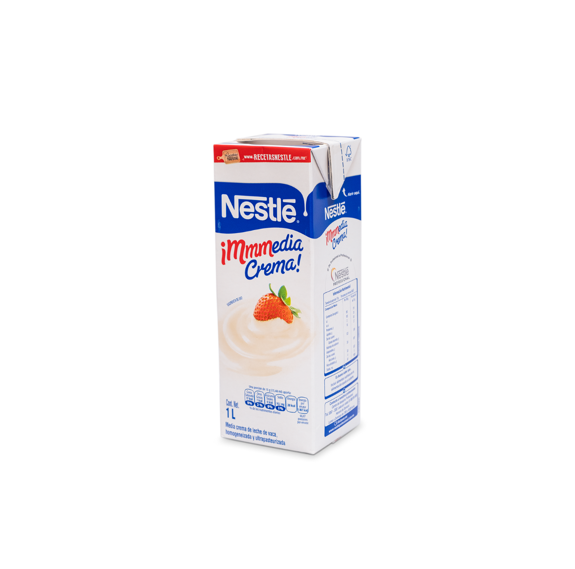 NESTLÉ® MEDIA CREMA baja en grasa Nestlé Professional